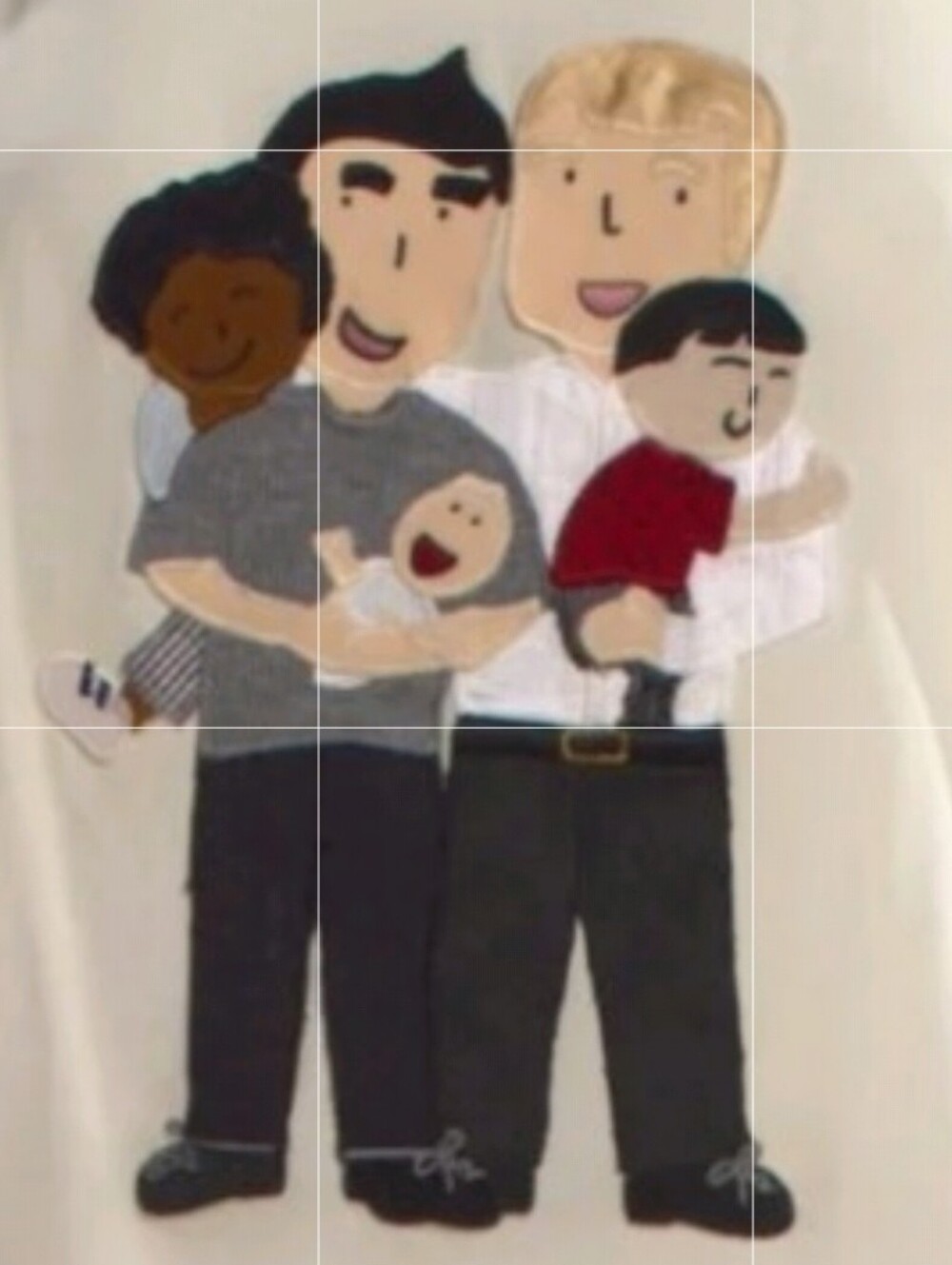Dolce & Gabbana Silk #FAMILY Top Size Medium